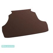 Двухслойные коврики Sotra Premium Chocolate для ЗАЗ Форза (mkI)(хетчбэк)(багажник) 2011-2017 - Фото 1