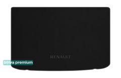 Двошарові килимки Sotra Premium Graphite для Renault Captur (mkII)(з дворівневою підлогою)(верхній рівень)(багажник) 2019→