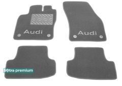 Двухслойные коврики Sotra Premium Grey для Audi Q2/SQ2 (mkI) 2016-2023