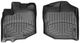 Коврики Weathertech Black для Honda Jazz/Fit (US)(mkII)(without fixings)(1 row) 2009-2013