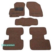 Двошарові килимки Sotra Premium Chocolate для Citroen C4 Aircross (mkI) 2012-2017 - Фото 1