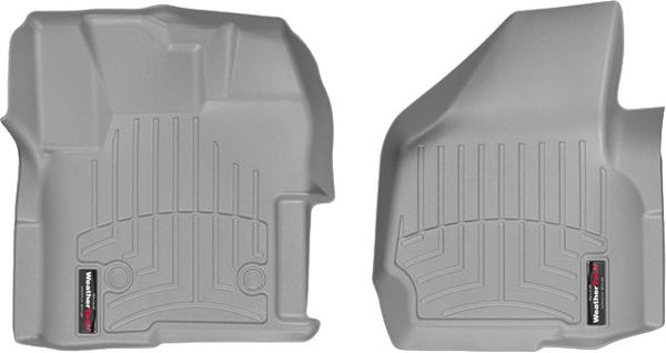 Килимки WeatherTech Grey для Ford Super Duty (mkIII)(single cab)(with 4x4 shifter)(raised dead pedal) 2012-2016 automatic - Фото 1