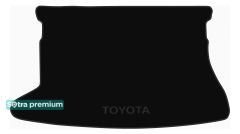 Двошарові килимки Sotra Premium Graphite для Toyota Auris (mkI)(багажник) 2006-2012