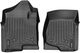 Коврики Weathertech Black для Chevrolet Silverado (extended & double cab)(mkII)(with 4x4 shifter)(1 row) 2007-2014