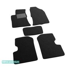 Двошарові килимки Sotra Premium Black для Geely SL (mkI) 2010-2017