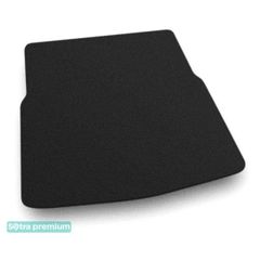 Двошарові килимки Sotra Premium Black для Ford S-Max (mkI)(5 місць)(багажник) 2006-2015