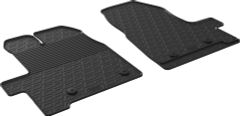 Гумові килимки Gledring для Ford Transit Custom (mkI)(комбі)(1 ряд) 2016-2017