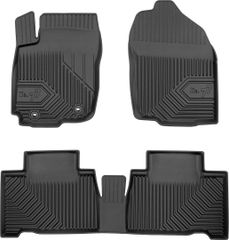 Гумові килимки Frogum №77 для Toyota RAV4 (mkIV)(гібрид) 2012-2018