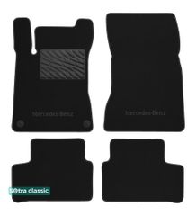 Двухслойные коврики Sotra Classic Black для Mercedes-Benz A/B/CLA/GLA-Class (W177; V177; W247; C118; X118; H247) 2018→