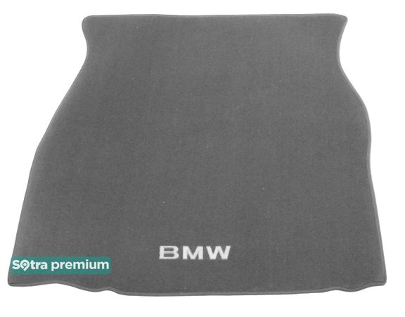 Двошарові килимки Sotra Premium Grey для BMW 3-series (E30)(седан)(багажник) 1982-1993 - Фото 1