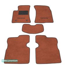Двошарові килимки Sotra Premium Terracotta для Toyota Avensis (mkII) 2003-2008