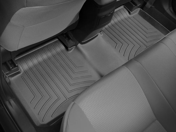Коврики Weathertech Black для Toyota Corolla (US)(E170)(with heating vens under front seats) 2013-2016 manual - Фото 3