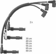 Провода зажигания Beru ZEF1235 для Opel Vectra (B) 2.5 V6; Saab 900/9000 [0300891235] - Фото 1