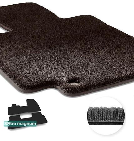 Двошарові килимки Sotra Magnum Black для BMW i3 (I01) 2013-2022 - Фото 1