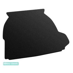 Двошарові килимки Sotra Classic Black для Volvo S80 (mkII)(багажник) 2006-2016
