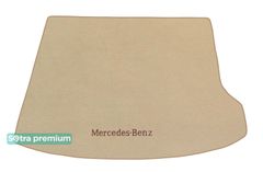 Двошарові килимки Sotra Premium Beige для Mercedes-Benz R-Class (W251)(багажник) 2006-2012
