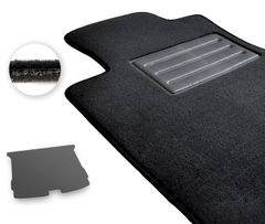 Двошарові килимки Optimal для BMW i3 (I01)(перекрывает пластик)(багажник) 2013-2022