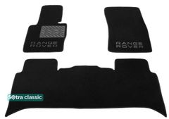 Двошарові килимки Sotra Classic Black для Land Rover Range Rover (mkIII)(без люверсів) 2002-2009