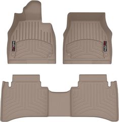 Килимки Weathertech Beige для Mercedes-Benz EQS (V297)(Pinnacle) 2021→