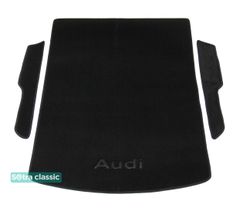 Двошарові килимки Sotra Classic 7mm Black для Audi A8/S8 (mkIV)(D5)(long)(багажник) 2018→