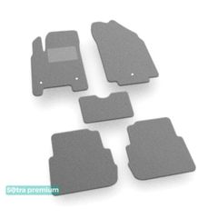 Двошарові килимки Sotra Premium Grey для Chevrolet Spark (mkIII)(електро) 2013-2016