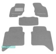 Двошарові килимки Sotra Premium Grey для Toyota Hilux (mkVII) 2011-2015 - Фото 1