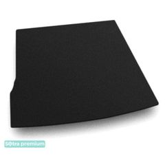 Двошарові килимки Sotra Premium Black для Dacia Duster (mkI)(передній привід)(багажник) 2010-2017