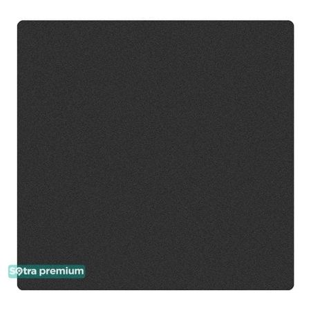 Двошарові килимки Sotra Premium Black для Peugeot 508 (mkI)(універсал)(гібрид) 2010-2018 (між полозами)(багажник) - Фото 1
