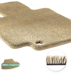 Двошарові килимки Sotra Magnum Beige для Infiniti Q50 (mkI)(багажник) 2013→