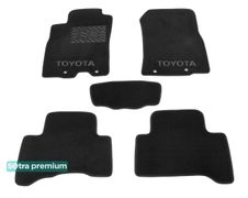 Двошарові килимки Sotra Premium Black для Toyota FJ Cruiser (mkI) 2006-2014 - Фото 1