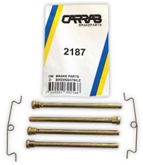 Ремкомплект передніх гальмівних колодок WP (Carrab) 2187 для Citroen AX, Visa 85-94, крос-код за Quick Brake 1131