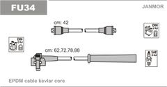 Дроти запалювання Janmor FU34 для Ford Escort 1.4 (F4B / FUH / F4B)