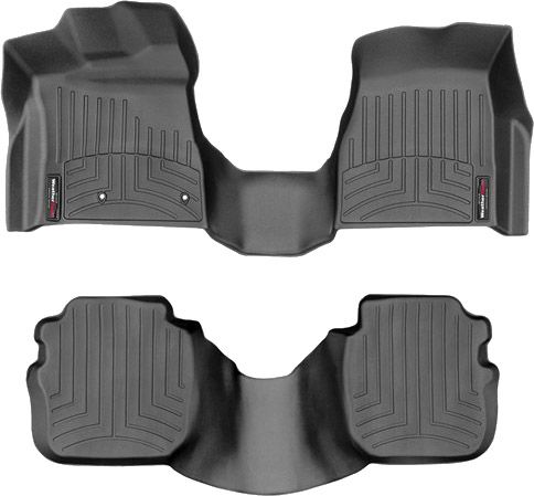 Коврики Weathertech Black для Lincoln Town Car (not long)(mkIII) 1998-2011 - Фото 1