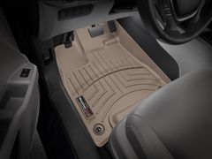 Коврики WeatherTech Beige для Honda Pilot (mkIII)(1-2 row)(8 seats) 2016→; Passport (mkIII) 2019→ - Фото 2