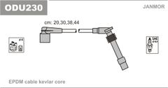 Дроти запалювання Janmor ODU230 для Opel Astra (F) 1.4Si (C 14 SE) / 1.4 (14 SE) / 1.6 (C 16 NZ)