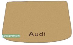 Двошарові килимки Sotra Premium Beige для Audi A1/S1 (mkI)(багажник) 2010-2018 - Фото 1