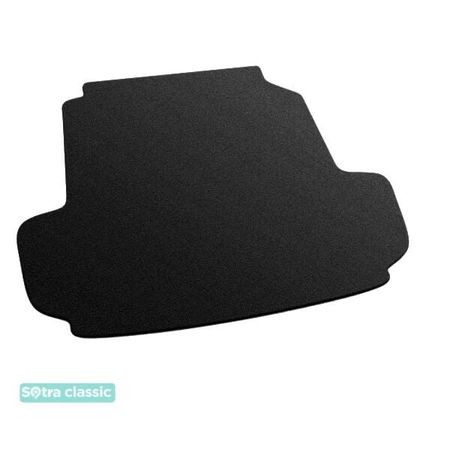 Двошарові килимки Sotra Classic Black для Peugeot 408 (mkI)(багажник) 2010-2014 - Фото 1