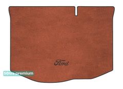 Двошарові килимки Sotra Premium Terracotta для Ford Fiesta (mkVII)(5-дв. хетчбек)(нижній)(багажник) 2008-2017 - Фото 1