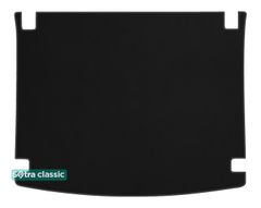 Двошарові килимки Sotra Classic Black для Dacia Jogger (mkI)(5 мест)(з вирізами)(багажник) 2021→