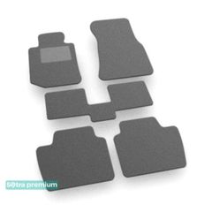 Двошарові килимки Sotra Premium Grey для BMW 4-series (G22; G23; G82; G83)(купе і кабріолет) 2020→