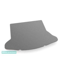 Двошарові килимки Sotra Premium Grey для Toyota Auris (mkII)(хетчбек)(багажник) 2012-2018