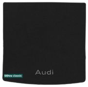Двошарові килимки Sotra Classic Black для Audi A4/S4/RS4 (mkIV)(B8)(універсал)(багажник) 2008-2016 - Фото 1
