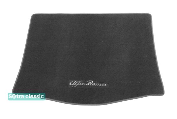 Двошарові килимки Sotra Classic Grey для Alfa Romeo Giulietta (mkI)(багажник) 2010-2014 - Фото 1