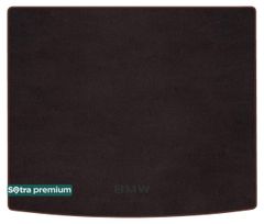 Двошарові килимки Sotra Premium Chocolate для BMW X1 (U11) 2022→ (верхній)(2 row fixed)(багажник)
