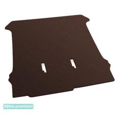 Двошарові килимки Sotra Premium Chocolate для Fiat Doblo (mkI)(багажник) 2000-2010