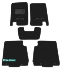 Двухслойные коврики Sotra Classic Black для Lincoln Aviator (mkI)(1-2 ряд) 2002-2005