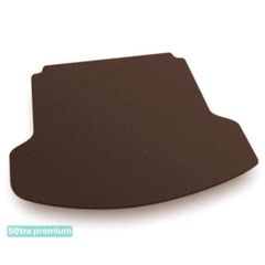Двошарові килимки Sotra Premium Chocolate для Renault Megane (mkIV)(седан)(багажник) 2016-2022