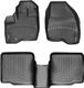 Коврики Weathertech Black для Ford Explorer (mkV)(1-2 row)(2 row bench seats or bucket without console) 2011-2014