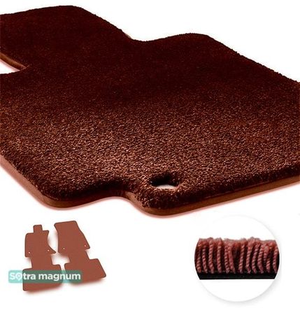 Двошарові килимки Sotra Magnum Red для Lexus IS (mkIII)(повний привід) 2013→ - Фото 1