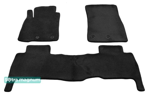 Двошарові килимки Sotra Magnum Black для Toyota Land Cruiser (J200)(1-2 ряд) 2012-2015 - Фото 2